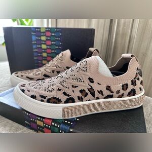 Bernie Mev Gardenia Blush Rose Gold Sneakers